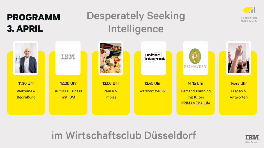Programm für die Veranstaltung Desperately Seeking